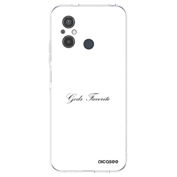 Picasee silikónový prehľadný obal pre Xiaomi Redmi 12C - Gods Favorite