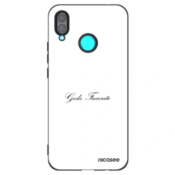 Picasee silikónový čierny obal pre Huawei Nova 3 - Gods Favorite
