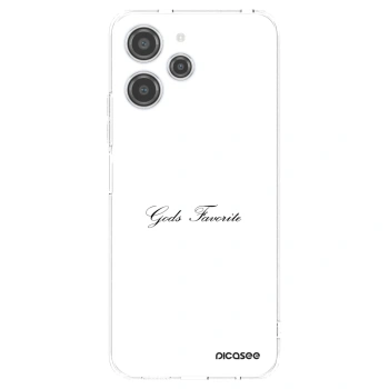 Picasee silikónový prehľadný obal pre Xiaomi Redmi 12 4G - Gods Favorite