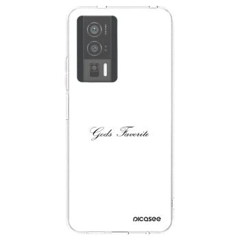 Picasee silikónový prehľadný obal pre Xiaomi Poco F5 Pro 5G - Gods Favorite