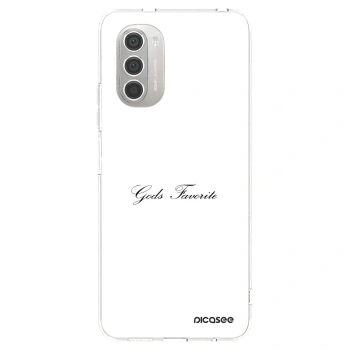 Picasee silikónový prehľadný obal pre Motorola Moto G51 - Gods Favorite