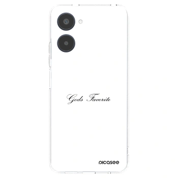 Picasee silikónový prehľadný obal pre Realme 10 4G - Gods Favorite