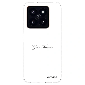 Picasee silikónový prehľadný obal pre Xiaomi 14 Pro - Gods Favorite