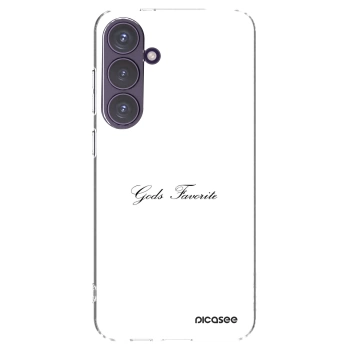 Picasee silikónový prehľadný obal pre Samsung Galaxy S24+ S926B 5G - Gods Favorite