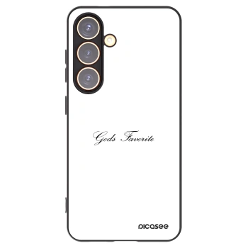 Picasee silikónový čierny obal pre Samsung Galaxy S24 S921B 5G - Gods Favorite