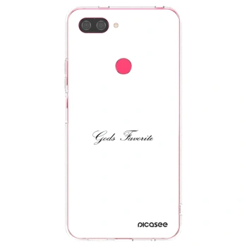 Picasee silikónový prehľadný obal pre Xiaomi Mi 8 Lite - Gods Favorite