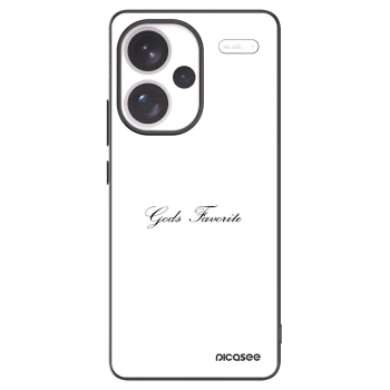 Picasee silikónový čierny obal pre Xiaomi Redmi Note 13 Pro+ 5G - Gods Favorite