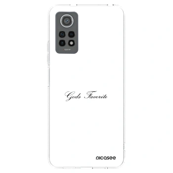Picasee silikónový prehľadný obal pre Xiaomi Redmi Note 12 Pro 4G - Gods Favorite