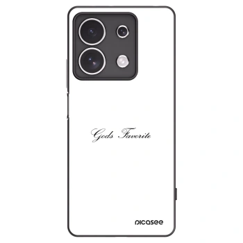 Picasee silikónový čierny obal pre Xiaomi Redmi Note 13 4G - Gods Favorite