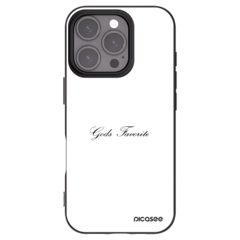 Picasee silikónový čierny obal pre Apple iPhone 16 Pro - Gods Favorite