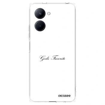 Picasee silikónový prehľadný obal pre Realme C33 (2023) - Gods Favorite