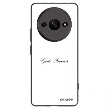 Picasee silikónový čierny obal pre Xiaomi Redmi A3 - Gods Favorite