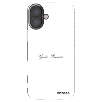 Picasee silikónový prehľadný obal pre Apple iPhone 16 Plus - Gods Favorite