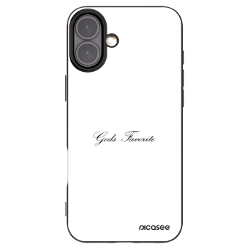 Picasee silikónový čierny obal pre Apple iPhone 16 Plus - Gods Favorite
