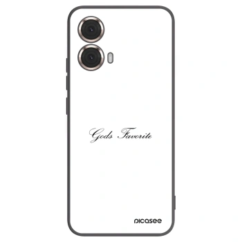Picasee silikónový čierny obal pre Motorola Moto G85 - Gods Favorite