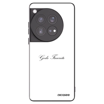 Picasee silikónový čierny obal pre OnePlus 12 5G - Gods Favorite
