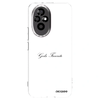 Picasee silikónový prehľadný obal pre Honor 200 Pro 5G - Gods Favorite