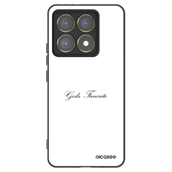Picasee silikónový čierny obal pre Xiaomi 14T - Gods Favorite