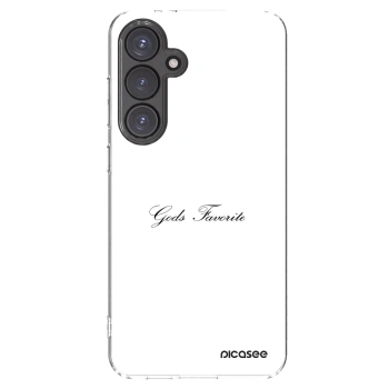 Picasee silikónový prehľadný obal pre Samsung Galaxy S24 FE S721B - Gods Favorite