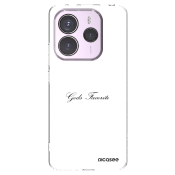 Picasee silikónový prehľadný obal pre Xiaomi Redmi Note 14 5G - Gods Favorite