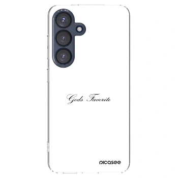 Picasee silikónový prehľadný obal pre Samsung Galaxy S25 5G - Gods Favorite
