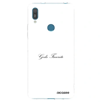 Picasee silikónový prehľadný obal pre Huawei Y7 2019 - Gods Favorite