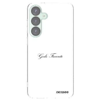 Picasee silikónový prehľadný obal pre Samsung Galaxy S25+ 5G - Gods Favorite
