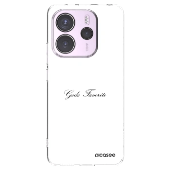 Picasee silikónový prehľadný obal pre Xiaomi Redmi Note 14 4G - Gods Favorite