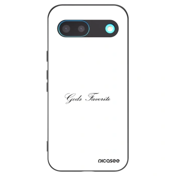 Picasee silikónový čierny obal pre Google Pixel 8 - Gods Favorite