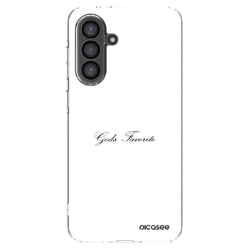 Picasee silikónový prehľadný obal pre Samsung Galaxy A56 5G A566B - Gods Favorite