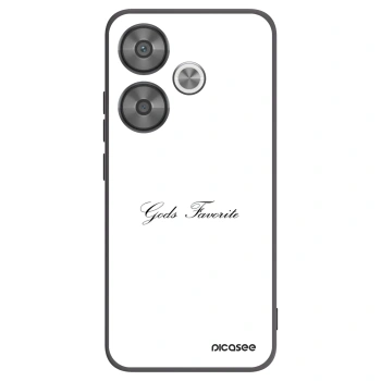 Picasee silikónový čierny obal pre Xiaomi Poco F6 - Gods Favorite