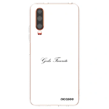 Picasee silikónový prehľadný obal pre Huawei P30 - Gods Favorite