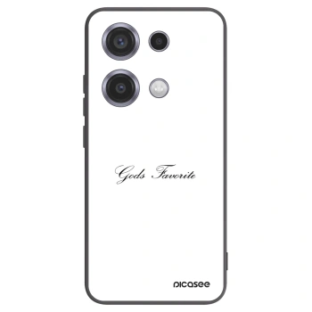 Picasee silikónový čierny obal pre Xiaomi Redmi Note 14S - Gods Favorite
