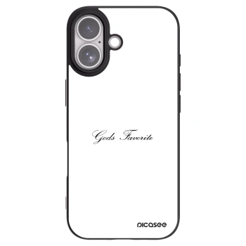 Picasee silikónový čierny obal pre Apple iPhone 17 - Gods Favorite