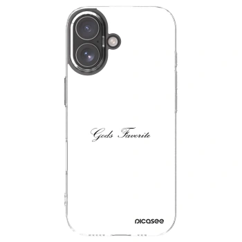 Picasee silikónový prehľadný obal pre Apple iPhone 17 - Gods Favorite