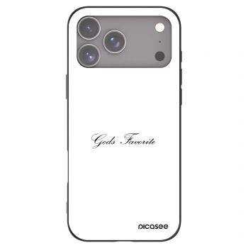 Picasee silikónový čierny obal pre Apple iPhone 17 Pro Max - Gods Favorite