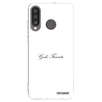Picasee silikónový prehľadný obal pre Huawei P30 Lite - Gods Favorite