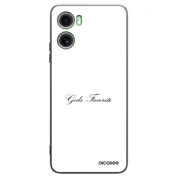 Picasee silikónový čierny obal pre Motorola Moto G06 - Gods Favorite