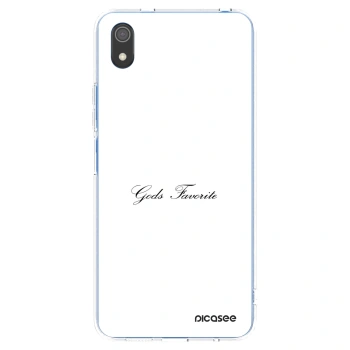 Picasee silikónový prehľadný obal pre Xiaomi Redmi 7A - Gods Favorite