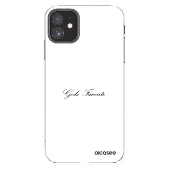 Picasee silikónový prehľadný obal pre Apple iPhone 11 - Gods Favorite