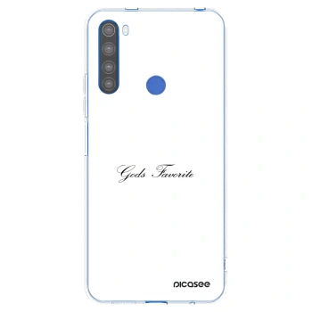 Picasee silikónový prehľadný obal pre Xiaomi Redmi Note 8T - Gods Favorite