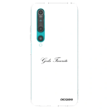Picasee silikónový prehľadný obal pre Xiaomi Mi 10 - Gods Favorite