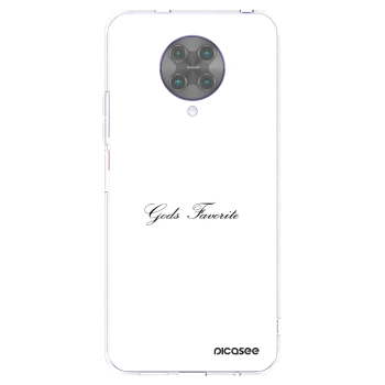 Picasee silikónový prehľadný obal pre Xiaomi Poco F2 Pro - Gods Favorite