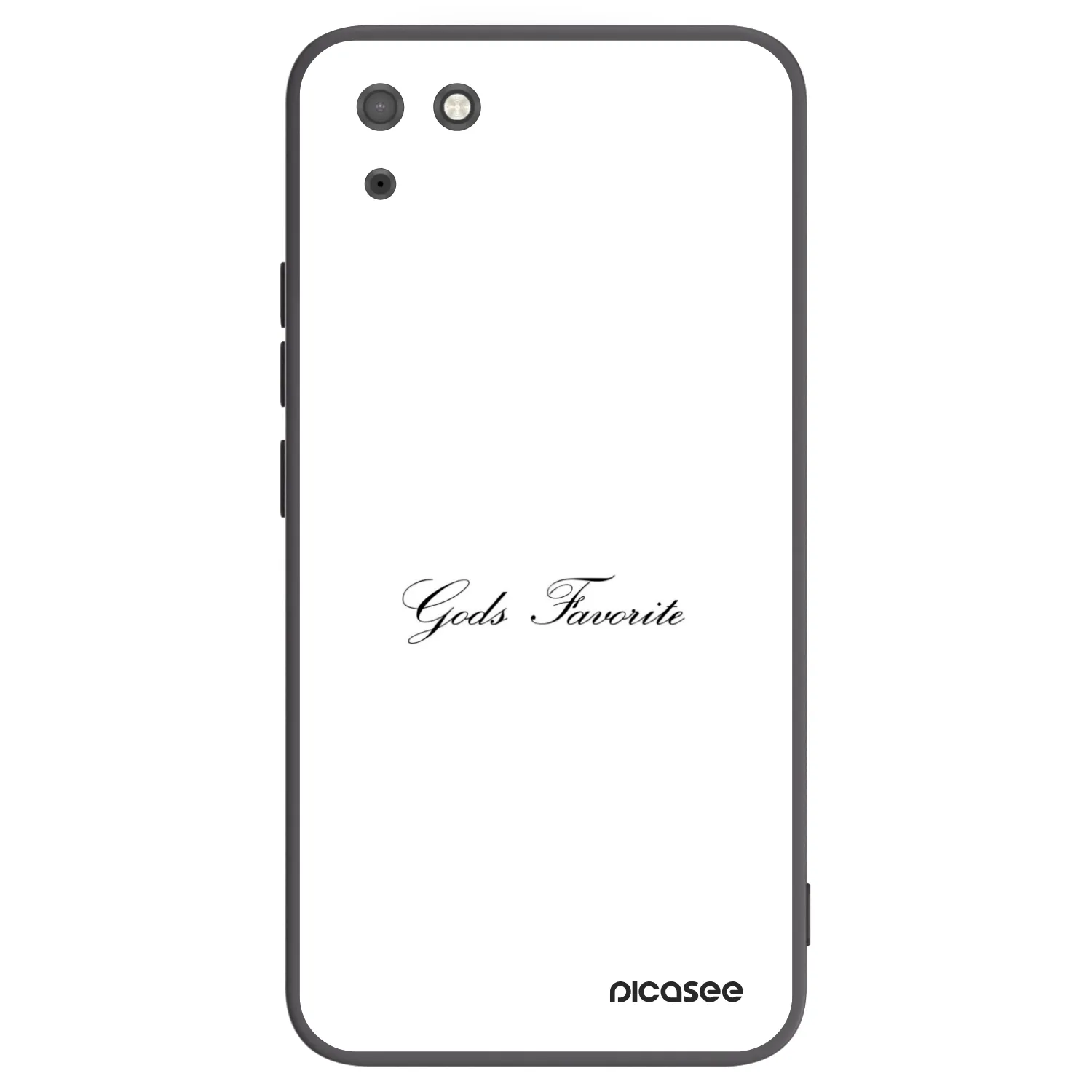 Picasee silikónový čierny obal pre Huawei Y5P - Gods Favorite