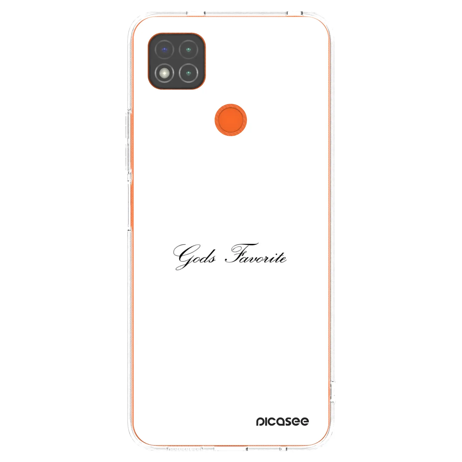 Picasee silikónový prehľadný obal pre Xiaomi Redmi 9C - Gods Favorite
