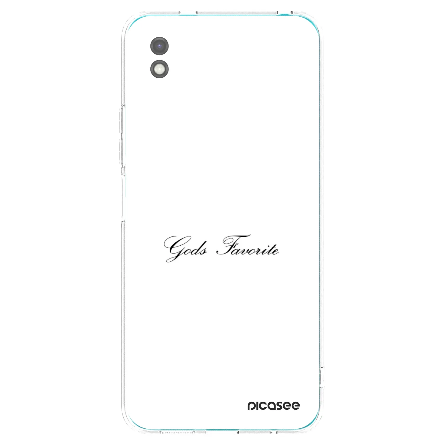 Picasee silikónový čierny obal pre Xiaomi Redmi 9A - Gods Favorite