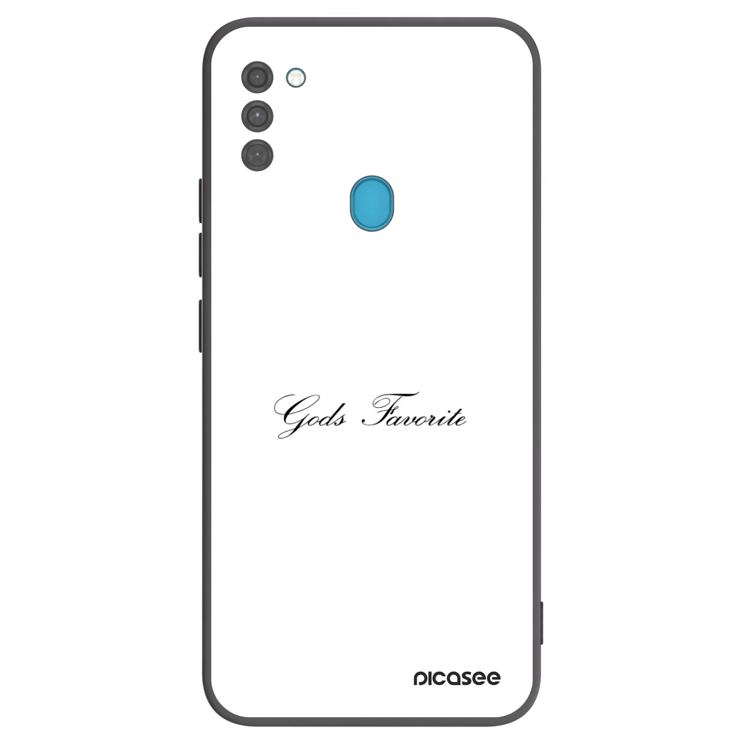 Picasee silikónový čierny obal pre Samsung Galaxy M11 - Gods Favorite