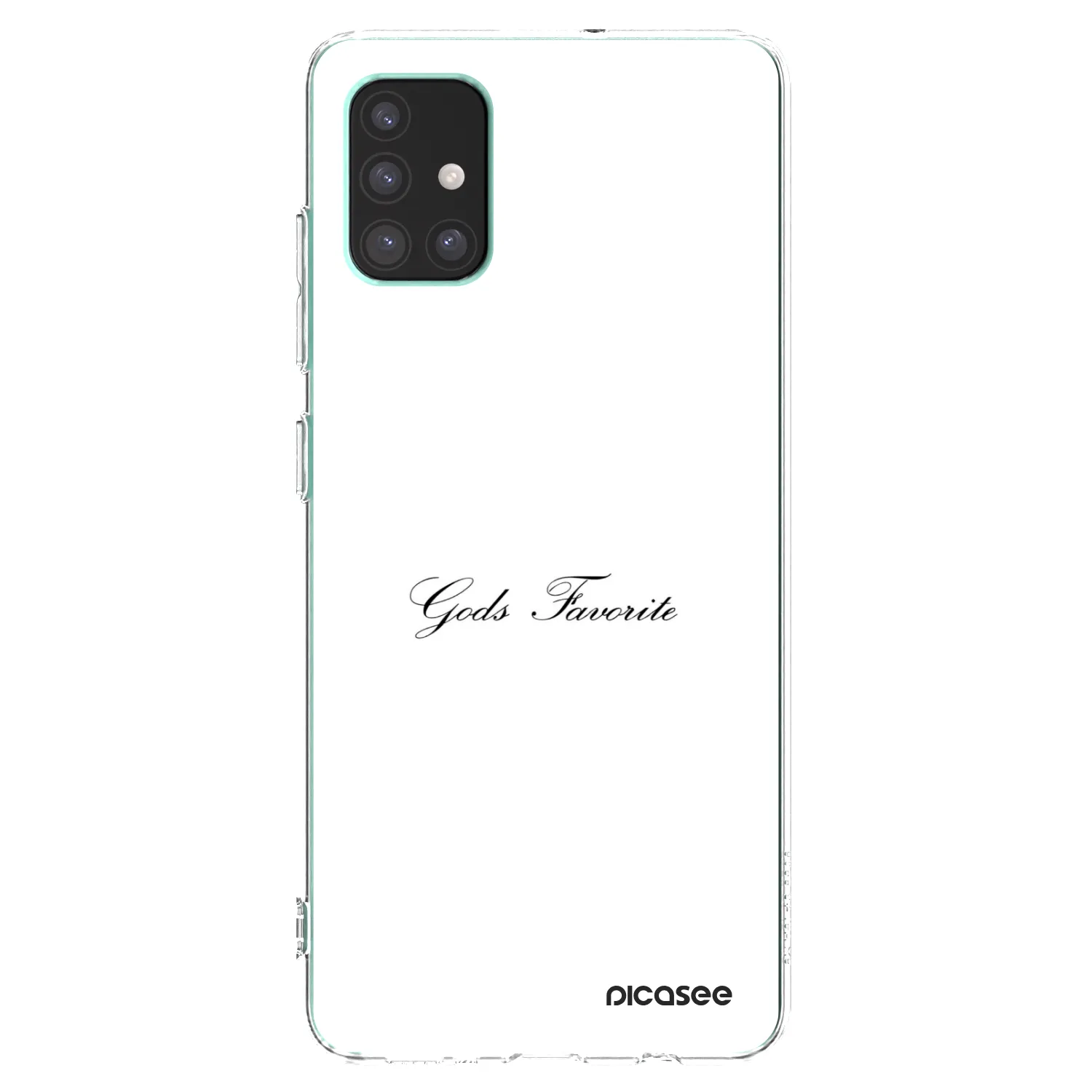 Picasee silikónový prehľadný obal pre Samsung Galaxy M51 M515F - Gods Favorite