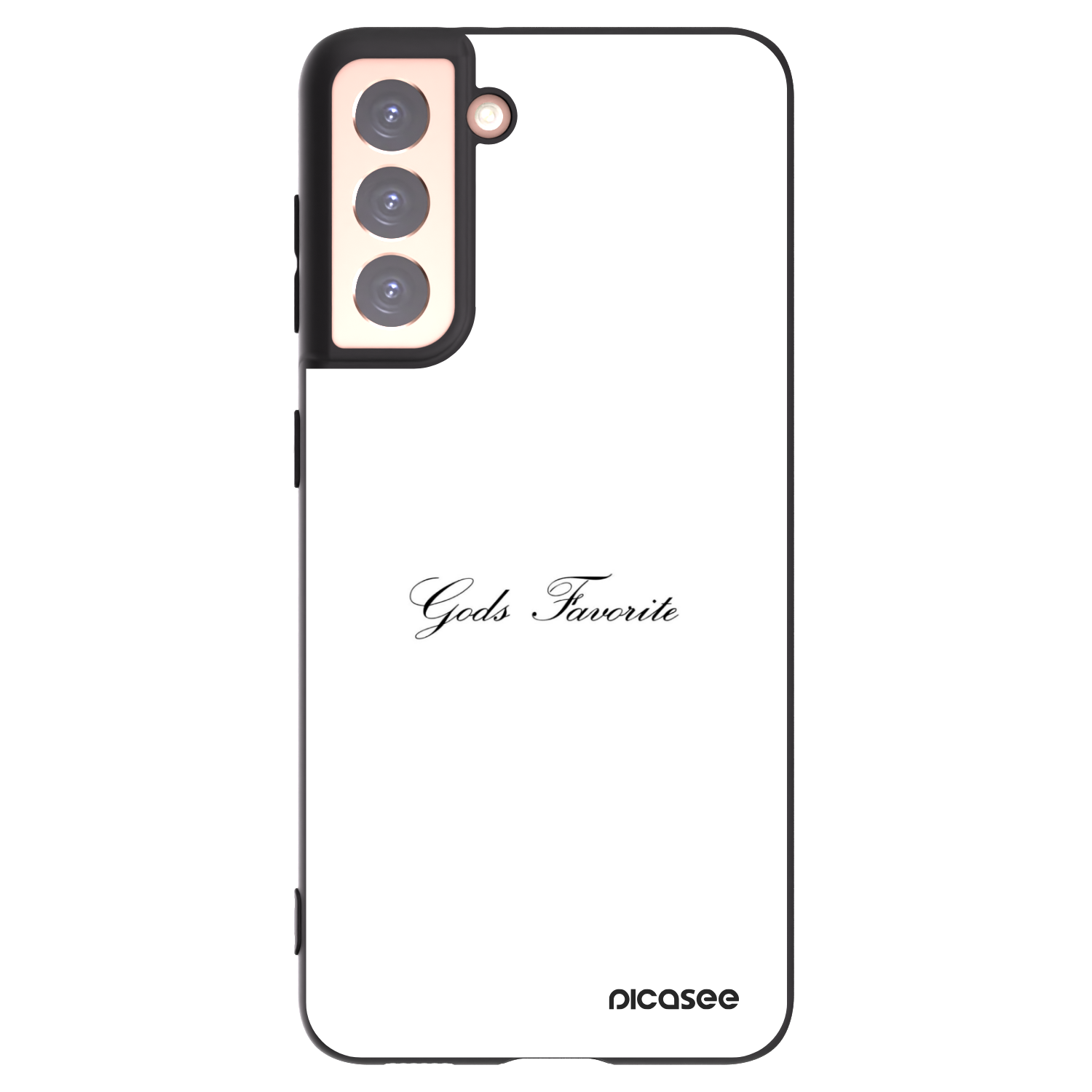 Silikónový čierny obal pre Samsung Galaxy S21 5G G991B - Gods Favorite