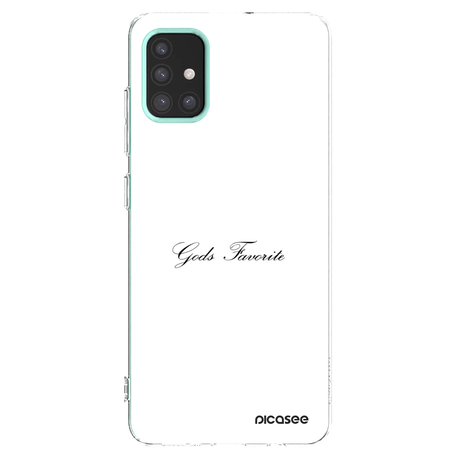 Picasee silikónový prehľadný obal pre Samsung Galaxy M31s - Gods Favorite